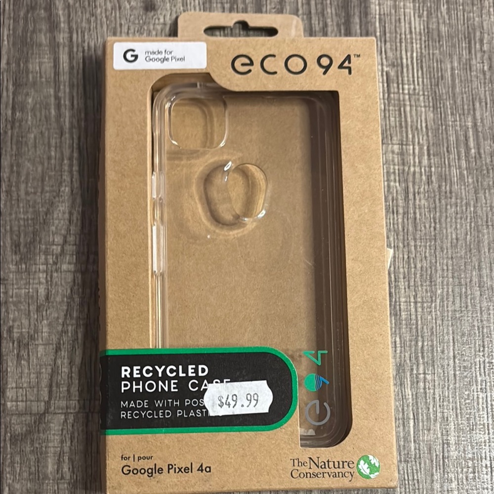 Gray Eco-Friendly iPhone Case with Recycled Materials